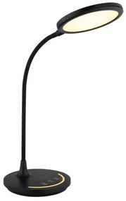 Globo 58483 - LED stmievateľná dotyková stolná lampa KENNY LED/12W/230V čierna