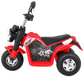 RAMIZ ELEKTRICKÁ MOTORKA  MINIBIKE - ČERVENÁ - 1x 6V - 6V/4,5Ah - 2022