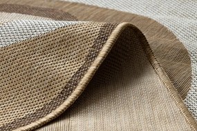 Koberec ORGANIC 2123 naturálny / krémový / sivý