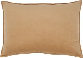 Medovo zlatá zamatová obliečka na vankúš Aix – 70*50 cm