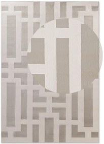 Koberec Elle Decoration Perles Onyx krémový / sivý
