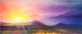 Obraz - Za svitania (120x50 cm)