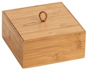 Bambusový box s vekom Wenko Terra, šírka 15 cm