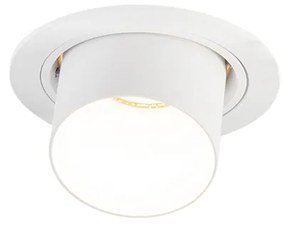 Inteligentné zapustené bodové svetlo biele naklápateľné vrátane WiFi GU10 - Installa