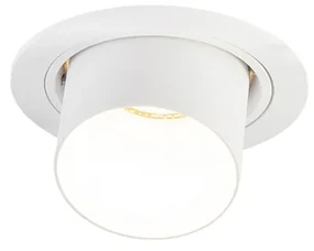 Inteligentné zapustené bodové svetlo biele naklápateľné vrátane WiFi GU10 - Installa