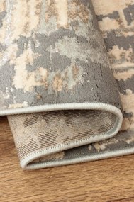 Koberec HOME W7051 krémový / tmavobéžový