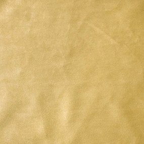 Zamatový záves s riasiacou páskou horčicovo žltej farby Dĺžka: 300 cm