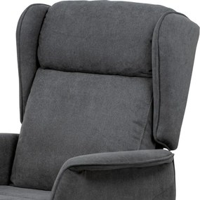 Polohovacie kreslo sivé, elektrické TV-1190 GREY2