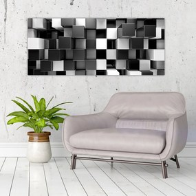 Obraz - Kocky (120x50 cm)