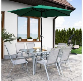 Záhradný stôl SPRINGOS GF1013 - sivý