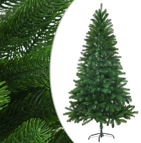 Umelý vianočný stromček, realistické ihličie 150 cm, zelený 246398