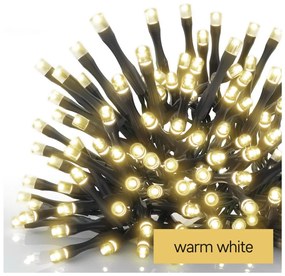 Vianočná reťaz LED 5,6 m, teplá biela