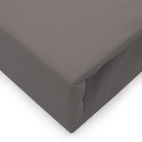 JERSEY PRESTIERADLO 200X220 CM, VÝŠKA 30 CM ANTRACIT