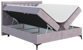 Kontinentálna posteľ 140 cm Lavande (levanduľová) (s matracom a úl. priestorom). Vlastná spoľahlivá doprava až k Vám domov. 1043406