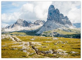 Obraz - Talianske Dolomity (70x50 cm)