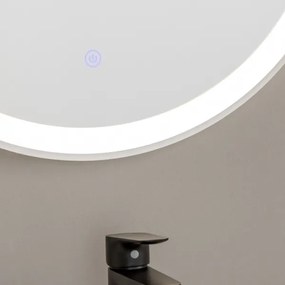 BRILAGI - LED kúpeľňové zrkadlo TORINO LED/19W/230V pr. 60 cm IP44 CRI 90 stmievateľné + CCT