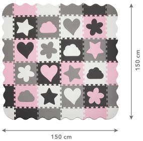 Penové puzzle HAPPY LOVE