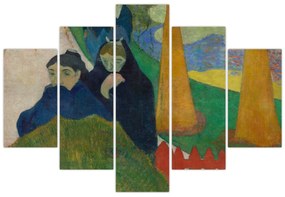Obraz - Paul Gauguin, Arlésiennes (Mistral) , reprodukcia (150x105 cm)