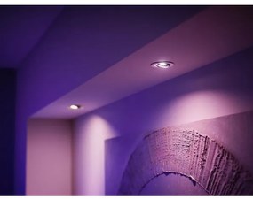 SADA 2x LED RGBW Stmievateľná žiarovka Philips Hue WACA GU5,3/MR16/6,3W/12V