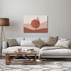 Obraz - Boho listy N⁰1 (70x50 cm)