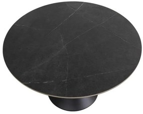 Grande Possibilita jedálenský stôl čierny  Ø120 cm
