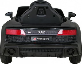 Ramiz Audi R8 LIFT Auto na batérie čierne + diaľkové ovládanie + EVA kolesá + MP3 + LED
