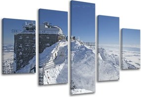 Obraz na stenu 5 dielny SLOVENSKO SK016E50