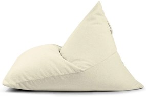 Hnedý sedací vak z textílie buklé Razz – SLOWDOWN