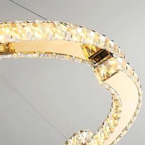 Toolight Toolight, LED závesné osvetlenie 60cm, 45W, 4000K, 2500lm, APP1771-CP, zlatá, OSW-04349