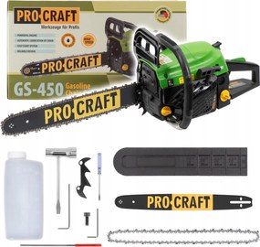 Benzínová reťazová píla Procraft GS-450