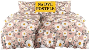 Obliečky Kvetuška Bavlna 2x70x90 2x140x200 cm