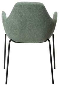 Svetlozelené kreslo z textílie buklé Zimmer – DAN-FORM Denmark