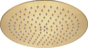 Rea Rea, okrúhla dažďová sprchová hlavica, JS-P014BG, 30cm, zlatá matná, REA-P8604
