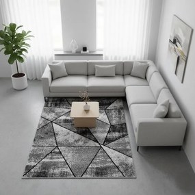 DC Koberec PP 012 sivá Rozmer: 300×400 cm