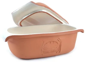 Forma keramická CHLIEB obdĺžnik 33x16cm, s vekom KLC