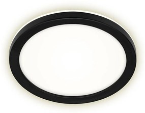 Briloner 3008-015 - LED Stropné svietidlo LED/8W/230V pr. 21 cm čierna IP44