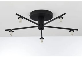 Jupiter 2049 - Prisadený luster PRATO 5xG9/14W/230V čierna/biela