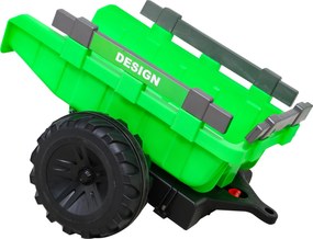 Ramiz Traktorový príves 720-T zelený