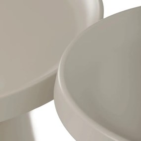 Autronic BONTEC Konferenčný stolík 69x69x43cm, kov CT-F4114 CSM Farba: Biela