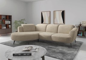 XXXLutz ROHOVÁ SEDAČKA, textil, piesková Sit & More - Sedačky - 000144018535