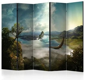 Artgeist Paraván - Flight over the Lake II [Room Dividers]