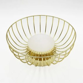 LED stropné svietidlo BETSY LED/12W/230V pr. 25 cm zlaté