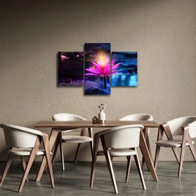 Obraz lekna na vode (90x60 cm)