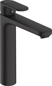 Hansgrohe Vernis Blend, vysoká umývadlová batéria 190 bez odtokovej súpravy, EcoSmart, čierna matná, HAN-71582670