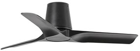 FARO Barcelona FARO 33827 - Stropný ventilátor HEY TUB S čierna pr. 90 cm + diaľkové ovládanie FA33827
