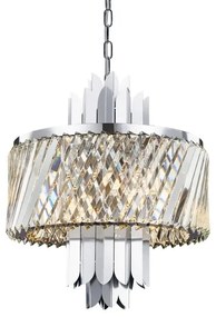 Luster na reťazi MARGOT 6xE14/40W/230V chróm