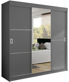 Skriňa Bill 2 200 grafit