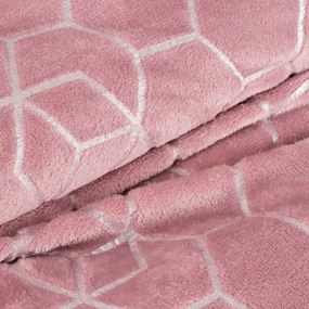 Deka MALIBU ružová / strieborná