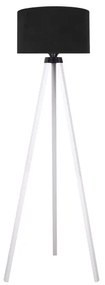 Brilagi - Stojacia lampa VELVET 1xE27/60W/230V biela/čierna