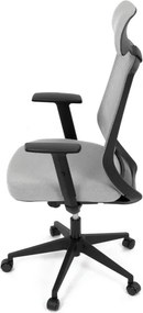 Kancelárska stolička sivá KA-V3329 GREY